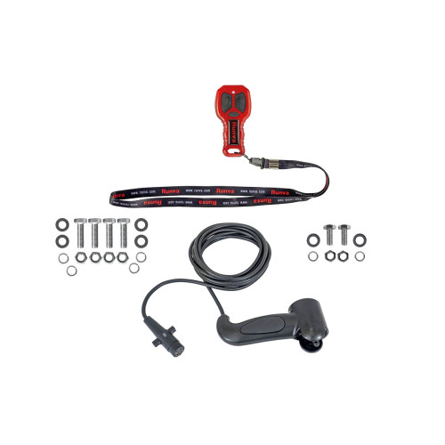 Лебёдка электрическая двухскоростная 12V Runva 10000 lbs 4500 кг