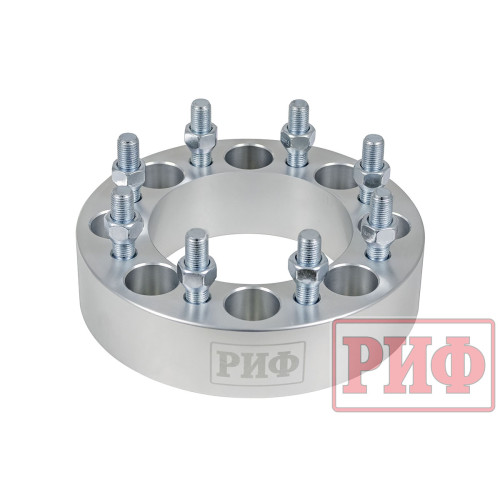 Проставки колесные РИФ 8x165,1, центр. отв. 126 мм, толщ. 50 мм (2 шт.)