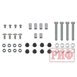 Ручки к алюминиевому багажнику (платформе) РИФ (к-т 2 шт.)