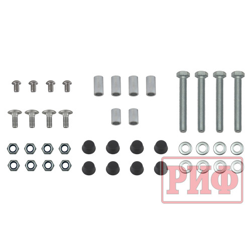 Ручки к алюминиевому багажнику (платформе) РИФ (к-т 2 шт.)