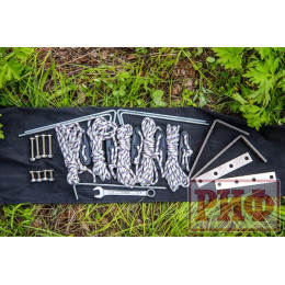 Маркиза автомобильная РИФ комбинированная (прямоугольная с веерной частью) 2,0х2,0 м (правая)