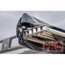 Маркиза автомобильная РИФ комбинированная (прямоугольная с веерной частью) 2,0х2,0 м (правая)