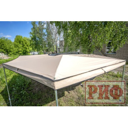 Маркиза автомобильная РИФ комбинированная (прямоугольная с веерной частью) 2,0х2,0 м (правая)