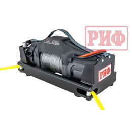 Лебёдка переносная РИФ 6000F c площадкой, стальной трос
