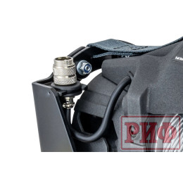 Лебёдка переносная РИФ 6000F c площадкой, стальной трос