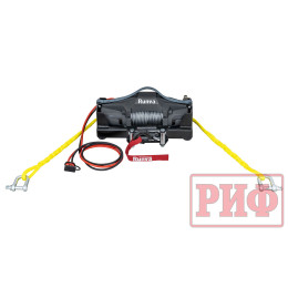 Лебёдка переносная РИФ 6000F c площадкой, стальной трос