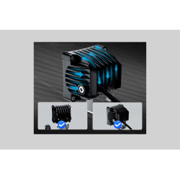 Светодиодные фары рабочего света AURORA 76x76 мм 40W LED