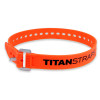 Ремень крепёжный TitanStraps Industrial оранжевый L = 64 см (Dmax = 18 см, Dmin = 5,5 см)