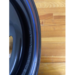 Диск усиленный Тойота Ниссан стальной черный 6x139,7 7xR16 d110 ET+30 (треуг. мелкий)(уценка)