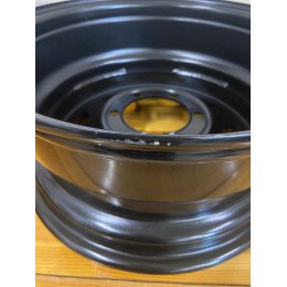 Диск усиленный Тойота Ниссан стальной черный 6x139,7 7xR16 d110 ET+30 (треуг. мелкий)(уценка)