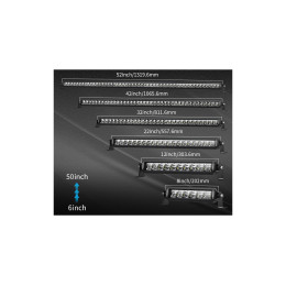 Светодиодная фара комбинированного света AURORA 762 мм 150W LED