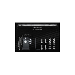 Светодиодная фара комбинированного света AURORA 762 мм 150W LED