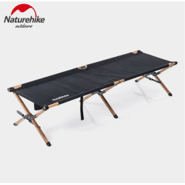 Раскладушка Naturehike XJC03, 196х64х43 см, до 150 кг, черная