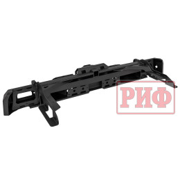 Бампер РИФ силовой задний JAC T8, SOLLERS ST8 с квадратом под фаркоп и фонарями