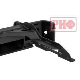 Бампер РИФ силовой задний JAC T8, SOLLERS ST8 с квадратом под фаркоп и фонарями