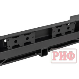 Бампер РИФ силовой задний JAC T8, SOLLERS ST8 с квадратом под фаркоп и фонарями