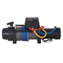 Лебёдка электрическая 12V Runva 9500 lbs 4350 кг высокоскоростная, влагозащищенная, синтетический трос