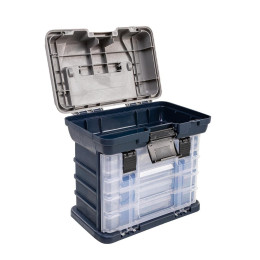 Ящик Premier Fishing для приманок 27х17.5х26.5 см, серый