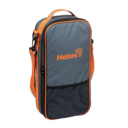 Набор для пикника HELIOS Prival на 2 персоны с термосом+2 термокружки, серый