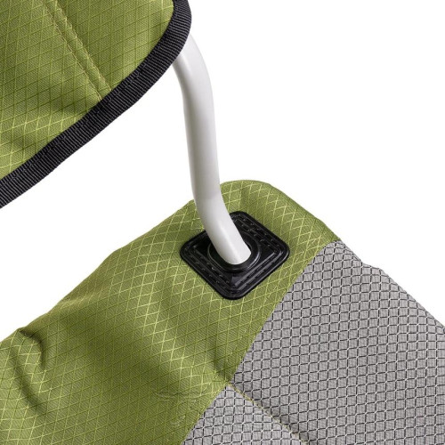 Кресло складное HELIOS зеленый/темно-зеленый ромб, до 100 кг