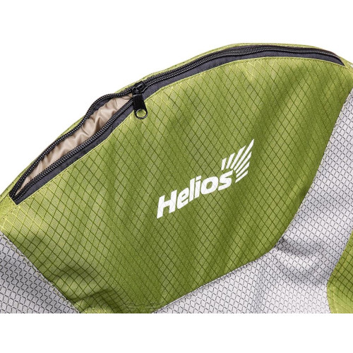 Кресло складное HELIOS зеленый/темно-зеленый ромб, до 100 кг