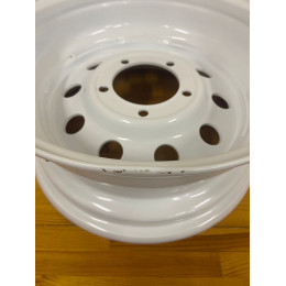 Диск усиленный УАЗ стальной белый 5x139,7 7xR16 d110 ET-19 (уценка)