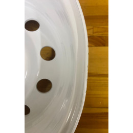 Диск усиленный УАЗ стальной белый 5x139,7 7xR16 d110 ET-19 (уценка)