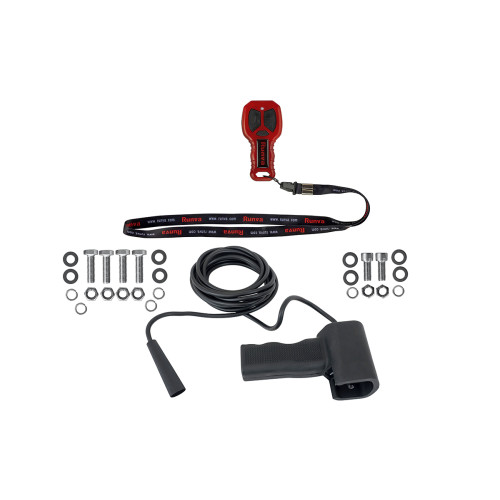 Лебёдка автомобильная электрическая 12V Runva 20000 lbs влагозащищенная, синтетический трос