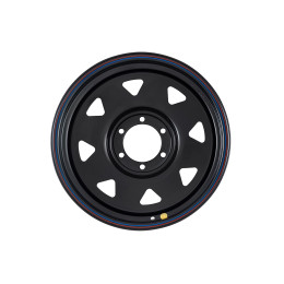 Диск усиленный стальной черный 6x139,7 8xR18 d110 ET+20 (треуг.)