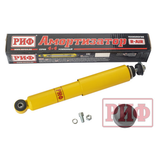 Амортизатор усиленный РИФ передний Нива 21214М лифт 50 мм (уценка)