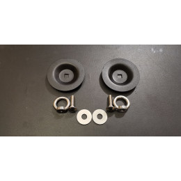 Кронштейны для крепления сэнд-траков к алюминиевому багажнику (платформе) РИФ