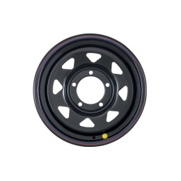 Диск усиленный УАЗ стальной черный 5x139,7 8xR16 d110 ET+25 (треуг. мелкий)