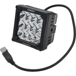 Светодиодные фары комбинированного света AURORA 140x140 мм 120W (комплект 2 шт)