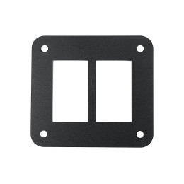 Панель переключателей монтажная два отверстия