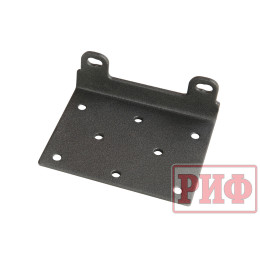 Лебёдка переносная РИФ 2500ASR c малой площадкой и проводами (в сборе) синтетический трос