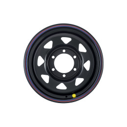 Диск усиленный стальной черный 6x139,7 7xR16 d110 ET+30 (треугольник мелкий)