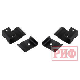 Кронштейны для крепления лопаты к алюминиевому багажнику (платформе) РИФ