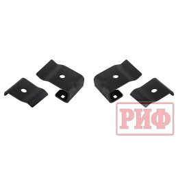 Кронштейны для крепления лопаты к алюминиевому багажнику (платформе) РИФ