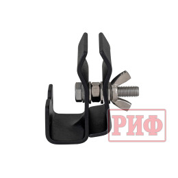 Кронштейны для крепления лопаты к алюминиевому багажнику (платформе) РИФ
