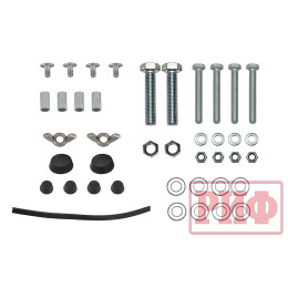 Кронштейны для крепления лопаты к алюминиевому багажнику (платформе) РИФ