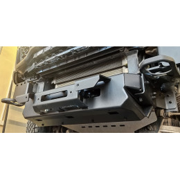 Площадка РИФ под лебёдку с защитой радиатора в штатный бампер RAM 1500 Rebel 2024+