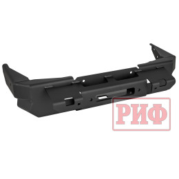 Площадка РИФ под лебёдку с защитой радиатора в штатный бампер RAM 1500 Rebel 2024+