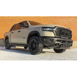Площадка РИФ под лебёдку с защитой радиатора в штатный бампер RAM 1500 Rebel 2024+