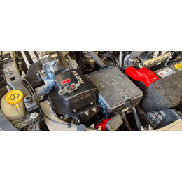 Площадка РИФ под лебёдку с защитой радиатора в штатный бампер RAM 1500 Rebel 2024+