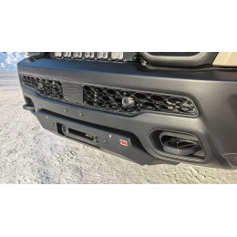 Площадка РИФ под лебёдку с защитой радиатора в штатный бампер RAM 1500 Rebel 2024+