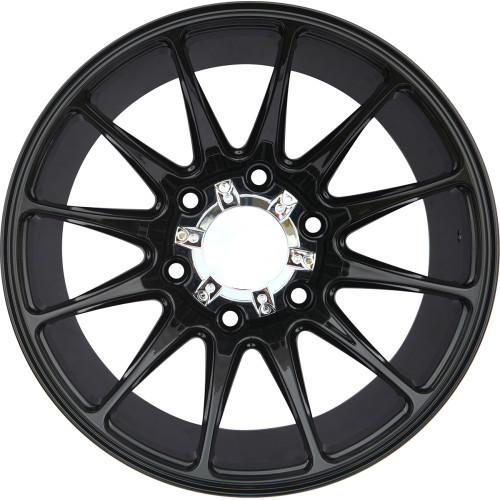 Диск литой черный 6x139,7 8,5xR16 d110 ET-15