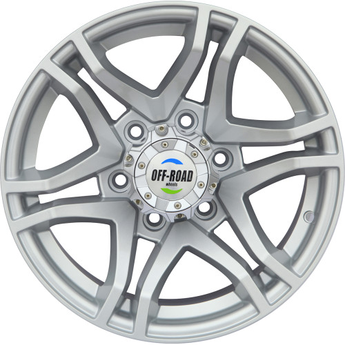 Диск литой серебристый 6x139,7 8xR16 d110 ET+13