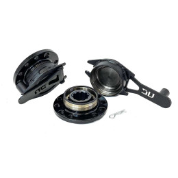 Муфты (хабы мини) УАЗ включения переднего моста ручные V2.0 с фиксатором крышки и ключом