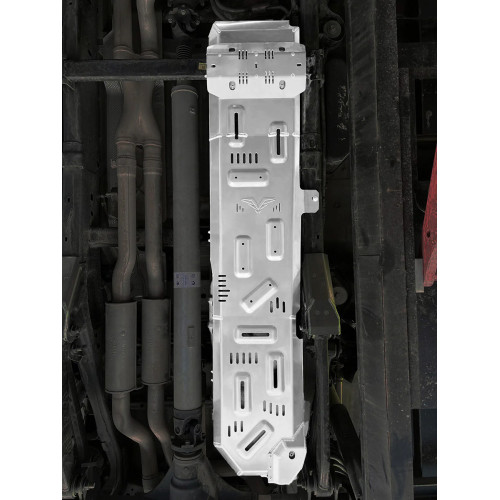 Защита Falcon топливного бака для RAM (Dodge) 1500 TRX 6.2T бензин, алюминий 5 мм