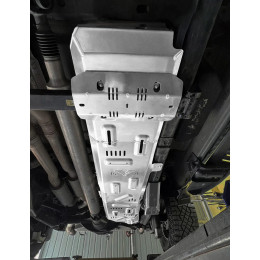 Защита Falcon топливного бака для RAM (Dodge) 1500 TRX 6.2T бензин, алюминий 5 мм